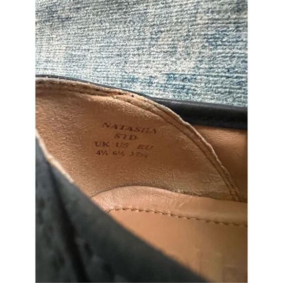 Hotter Comfort Concept Blue Gray Natasha Ballet Flats Size 6.5 - Picture 6 of 7